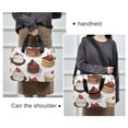 thumbnail image 6 of FORMRS 16" Laptop Bag Carrying Sleeve Case with Handle Travel Shoulder Briefcase, White Chocolate Cakes, 6 of 8