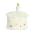 Aurora - Mini White Palm Pals - 5" Happy B'Day Cake - Adorable Stuffed ...