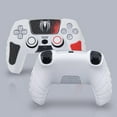 thumbnail image 4 of Cover Case For PlayStation 5 Controller, Anti-Slip Silicone Cover Skin Compatible With PS5 Dual Sense Controller With Thumb Grip Caps, Joystick Protectors And Cover Wrap Sticker, 4 of 8
