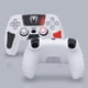 thumbnail image 4 of Funda protectora para mando PlayStation 5, funda antideslizante de silicona compatible con el mando PS5 Dual Sense con tapas para los pulgares, protectores para los joysticks y pegatina protectora, 4 of 8
