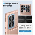 thumbnail image 4 of Funda de teléfono tipo cartera BXYJY para Samsung Galaxy S25 Ultra Rose Gold, 4 of 7