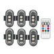 thumbnail image 1 of Kenally Luces estroboscópicas LED inalámbricas ABS de 6 piezas con control remoto para luces LED inalámbricas para automóviles y bicicletas Automoción decorativa y accesorios, 1 of 6