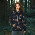 thumbnail image 6 of Bovemsi Sweatshirt for Women Fashion Spring Autumn Casual Long Sleeve Hoodies Sweatshirts Top Camo Hoodie, 6 of 7