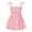 dress 4#Pink, variant on WAYUTE Dresses for Girls Toddler Kids Ruched Floral Print Slip Bow Strappy A Line Sundress for Baby Casual Summer Outdoor Vacation Outfit,Pink