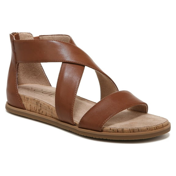 SOUL Naturalizer Womens Cindi Ankle Strap Casual Sandal - Medium & Wide Width
