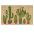 thumbnail image 1 of Design Imports CAMZ37431 18 x 30 in. Cactus Design Coconut Coir Doormat, 1 of 5
