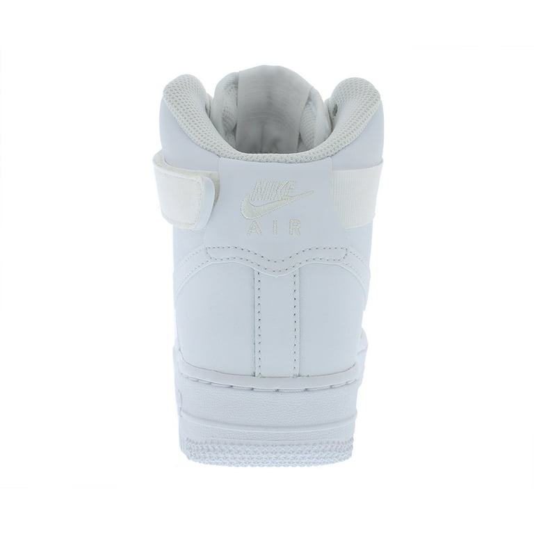 Nike Boy's Air Force 1 High Le Sneaker, White, Size 6