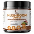 thumbnail image 2 of Mushroom Coffee Powder with 7 Mushroom Extract Blend, Arabica Coffee, 7.97 oz, 113 Servings, 2 of 8