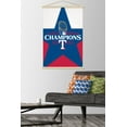 thumbnail image 3 of MLB Texas Rangers - 2023 World Series Team Logo Wall Poster with Magnetic Frame, 22.375" x 34", 3 of 8