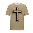 thumbnail image 6 of CHUMUD Christian Shirts for Men Jesus Faith T-Shirt Cross Shirt Inspirational Religious Tee for Him, 6 of 6