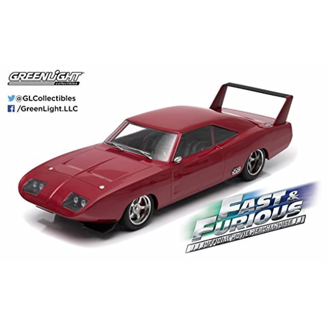 1969 Dom's Dodge Charger Daytona Custom de la película "Fast & Furious 6" (2013) de Greenlight 19003 Greenlight 764072024820