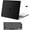 Black, variant on Mosiso 3 in 1 Case for MacBook Air 13.6 inch Case 2022-2025 Release M4 A3240 M3 A3113 M2 A2681 Touch ID, Plastic Hard Shell Case & Keyboard Cover & Webcam Cover, Black