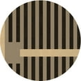 thumbnail image 1 of Ahgly Company Tapis d'Intérieur Lavables en Machine, Ronds, Transitionnels, Peru, Bruns, Ronds de 7', 1 of 7