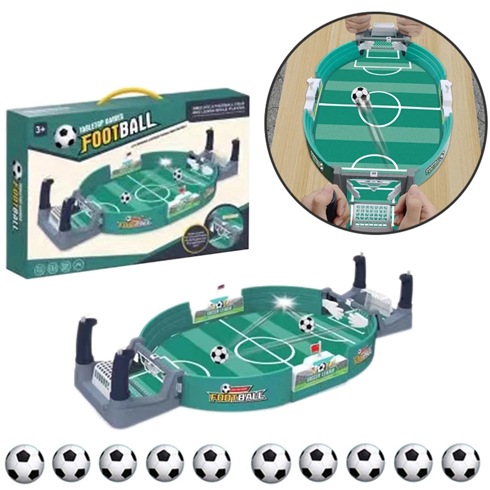 Desktop Football Board Games Kit With 10 Mini Football, Soccer Games