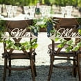 thumbnail image 3 of AMERTEER DIY Rustic Wood Wedding Sign Mr & Mrs Arrow Signs for Wedding Party Decoration Photo Prop, 3 of 5