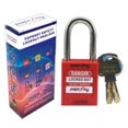 thumbnail image 4 of Lockout Padlock Red Short Shackle PS-LOTO-PPR-38 - Pack of 10, 4 of 6