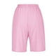 thumbnail image 5 of Pantalones cortos de pijama con estampado de cuadros y botones en la parte delantera para mujer - Ropa de dormir Pantalones cortos de estar por casa S-XXXL, 5 of 6