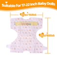 thumbnail image 3 of Juego de pañales BABESIDE Reborn Baby Doll de 17 a 24 pulgadas, 15 unidades, 3 of 7