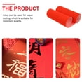 thumbnail image 2 of FONDOTIN Red Xuan Paper 1 Roll for Calligraphy and Paper Cutting in Classic Style, 2 of 8