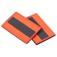 thumbnail image 4 of Uxcell 2x3" Reflective Patch Hook and Loop Fastener Safety Applique, Orange 4 Pack, 4 of 6