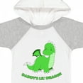 thumbnail image 4 of Inktastic Daddy's Lil' Dragon Cute Green Dragon Boys or Girls Baby Bodysuit, 4 of 5