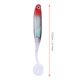 thumbnail image 3 of Vbestlife Shad Lure10PCS 10.5cm / 5g PVC se?uelos de Pesca Suaves Coloridos 3D T-Tail Baits Swimbait Fisher Tackle Accesorio Khall TJ07510, 3 of 6