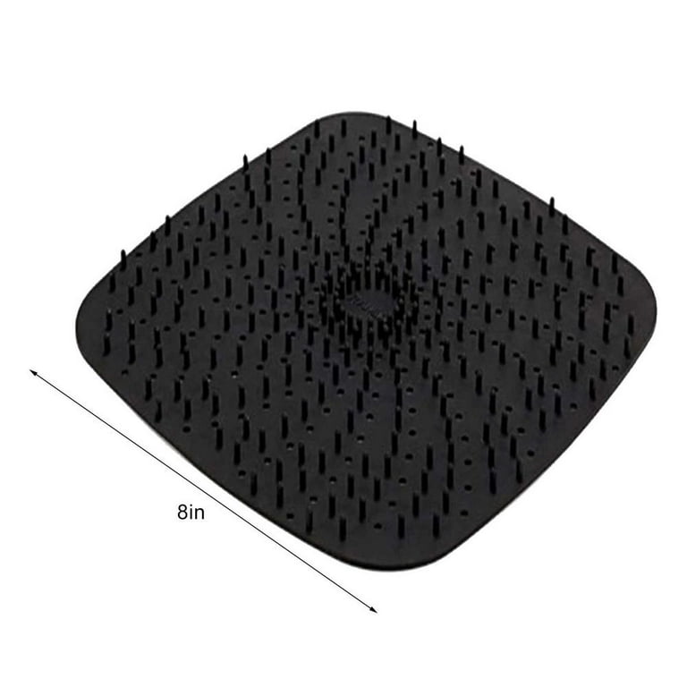 Famure Air Fryer Liners Square BPA Free Non-Stick Silicone Air Fryer Mats  Easy Clean Air Fryer Accessories AirFryer Accessory Parchment Paper  Replacement 8/9 Inch refined 