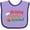 Lavender and Purple, variant on Inktastic Christmas Holiday Baking Squad Boys or Girls Baby Bib