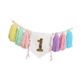 thumbnail image 4 of Banner de silla alta para el primer cumpleaños, decoraciones para fiestas, decoración decorativa para el hogar. Estilo C, 4 of 9