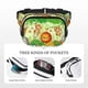 thumbnail image 5 of Fotbe African Animals in the Jungle Cangurera Cuadrada con Estampado de Doble Capa, Bolsa de Cintura Ajustable Mini para Hombres y Mujeres, 5 of 9