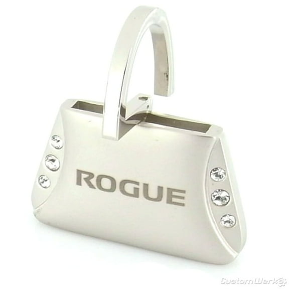 Nissan Rogue Purse Shape Keychain (Chrome)