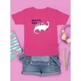 thumbnail image 3 of Lovely Dino Princess Roar T-Shirt Juniors -Image by Shutterstock,  Large, 3 of 4