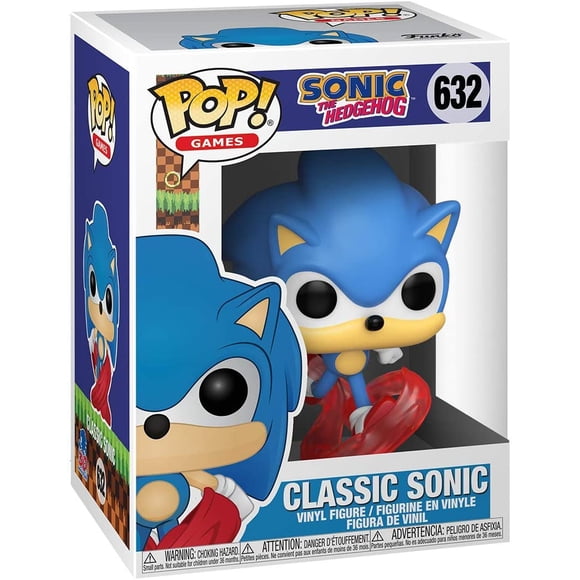 Pop Retro Toys Sonic The Hedgehog 3.75 Inch Action Figure - Classic Sonic