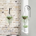 thumbnail image 1 of Greenadscape 1Jgo Soporte Para Macetas De Hierro Negro Colgante Para Jardín Y Con Decorativos, 1 of 7
