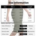 thumbnail image 3 of Womens Bermuda Long Shorts Knee Length Capris Pull on Petite High Waisted Athletic Shorts with Pockets Summer Stretch Loose Jeggings Dark Green S, 3 of 7