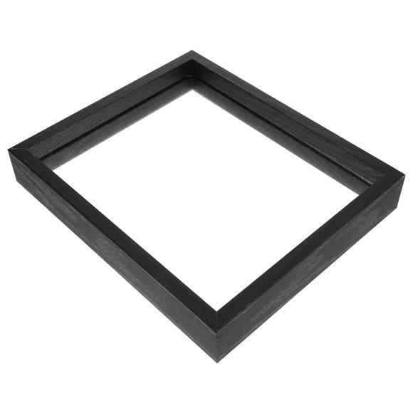 OULII 1Pc Black Glass Frame for Pressed Flowers Frame in Bedroom Friends Decor