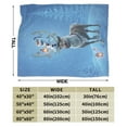 thumbnail image 2 of Couverture Ultra Douce et Chaude Frozen pour Salon, Chambre, Lit, Canapé 40"x30 Pouces, 2 of 9