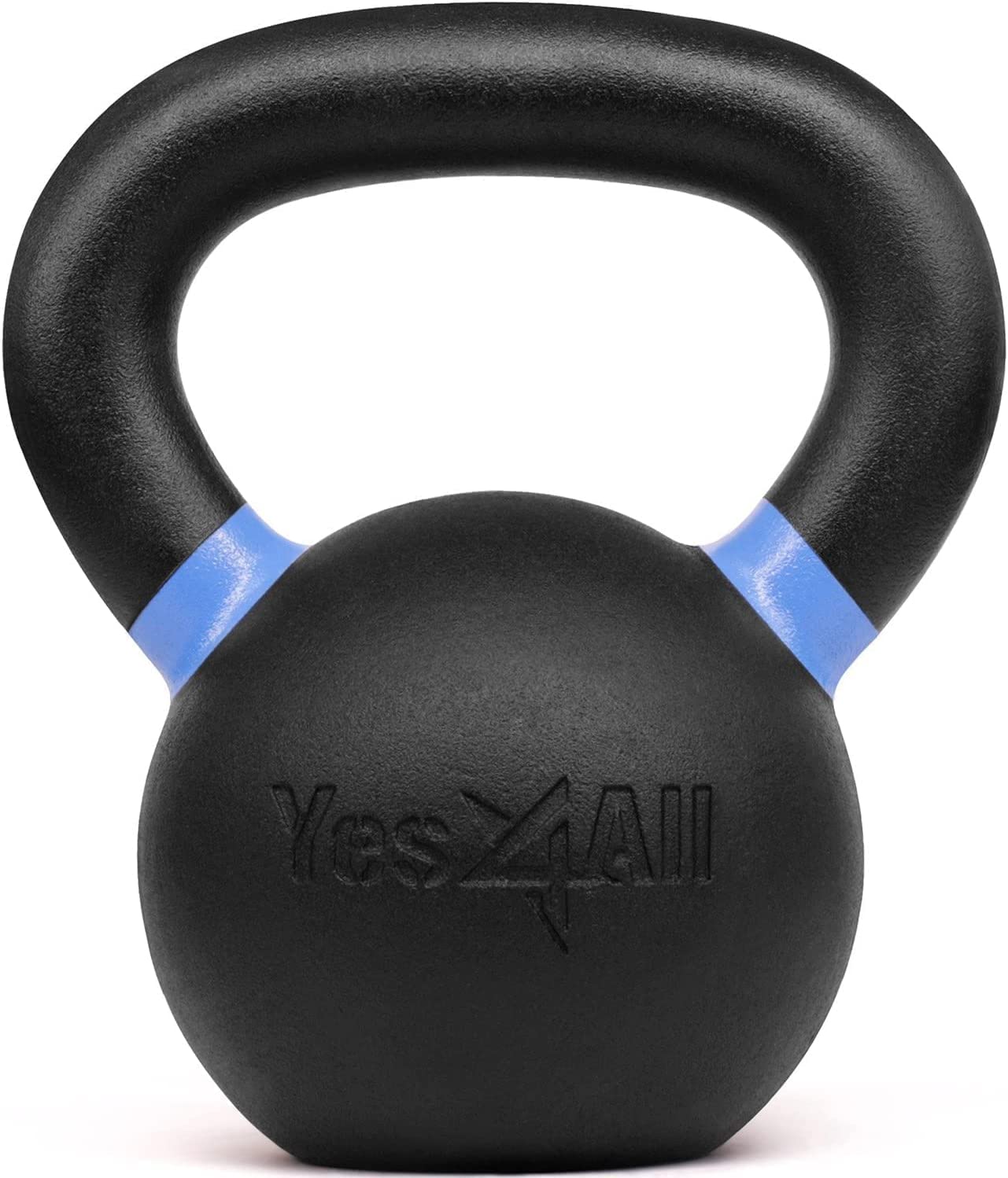 Yes4All 12kg / 26lb Powder Coated Kettlebell, Single - image 4 of 9