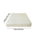 thumbnail image 3 of MMJ Quilted Waterproof Fitted Sheet 150x200cm Cotton Soy Mattress Protector for Bed, 3 of 7