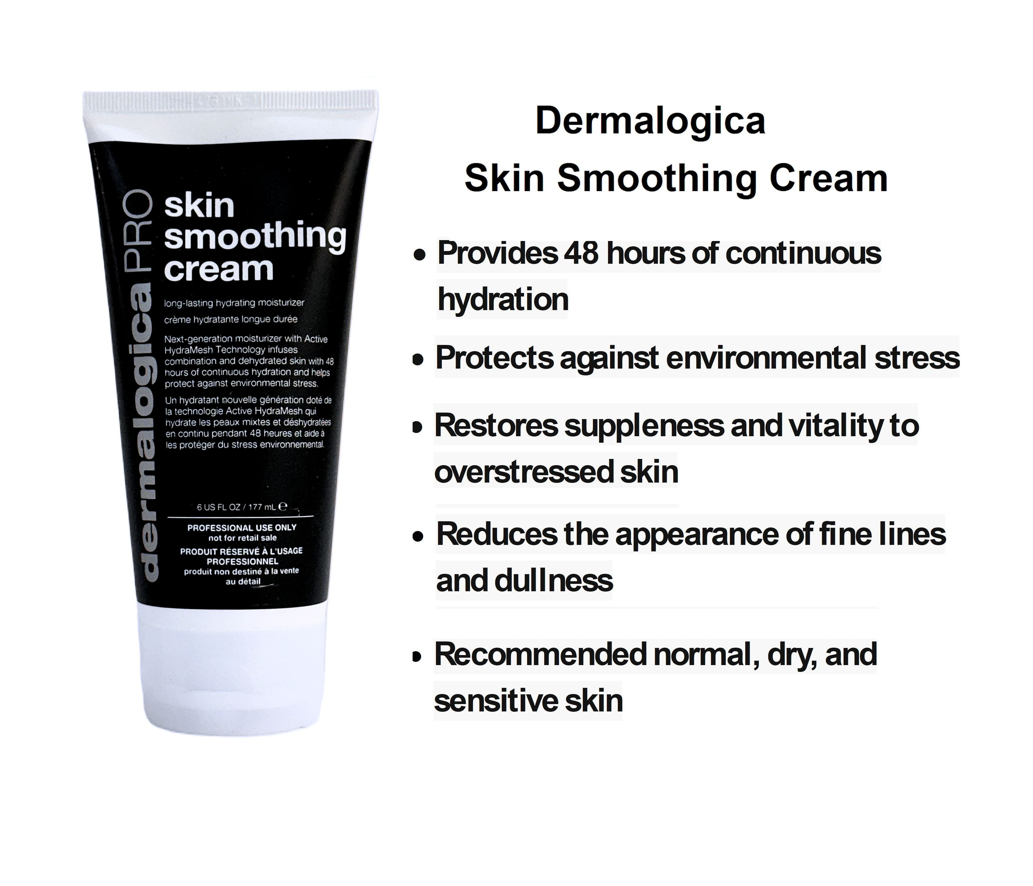 Dermalogica Skin Smoothing Face Cream 6.0 fl oz (177ml) - Walmart.com