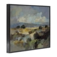 thumbnail image 2 of Stupell Industries Contemporary Muted Blue Landscape with Clouds Black Framed Giclee Art, 14 x 11, by Silvia Vassileva, 2 of 8