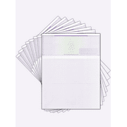Compuchecks 50 High security Blank Check Top - Purple Mazed - Computer Voucher Checks Compatible with QuickBooks And Any laser Or Inkjet Printer
