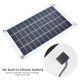 thumbnail image 1 of Cargador Solar, Cargador De Panel Solar Monocristalino Duradero Para Acampar Al Aire Para Uso Doméstico En Viajes, 1 of 7