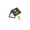 Black,A, variant on Black Square Graduation Cap Candy Box with Tassel, Exquisite Hat Shaped Design, Portable Storage Space, Practical Treat Holder for Grad Party Favors Gift Packaging & Venue Decoration