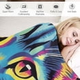 thumbnail image 3 of ARISTURING  Cat Gifts for Women/Girls/Cat Lover, Colorful Cat Blanket, Cat Lovers Gifts, Best Cat Mom Gifts, Cat Lady Gifts, Soft Plush Kitten Cat Throw Blankets, Cute Cat Ideas, 3 of 6