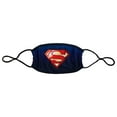 thumbnail image 2 of 3 Pack Superman Reusable Cotton Face Mask, 2 of 2