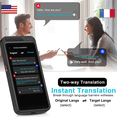thumbnail image 3 of AI Language Translator Device  with Voice, Text and Photo Translation, Offline Support for Travel and Daily Communication, 3 of 7