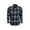Blue, variant on VORTEX Adult Male Trail Call Tech Flannel Long Sleeve Shirt, Color: Shadow, Size: XL