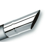 Borla 20244 TIP: 2.5IN INLET 6.69IN X 3IN RECT. ROLLED ANGLE CUT SINGLE INLET X 5.63IN (4856 main image 0