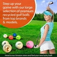 Golf Ball Monkey Cheap Value Line Series Golf Balls 100 Pack 4A Golf Balls Recycled Near Mint